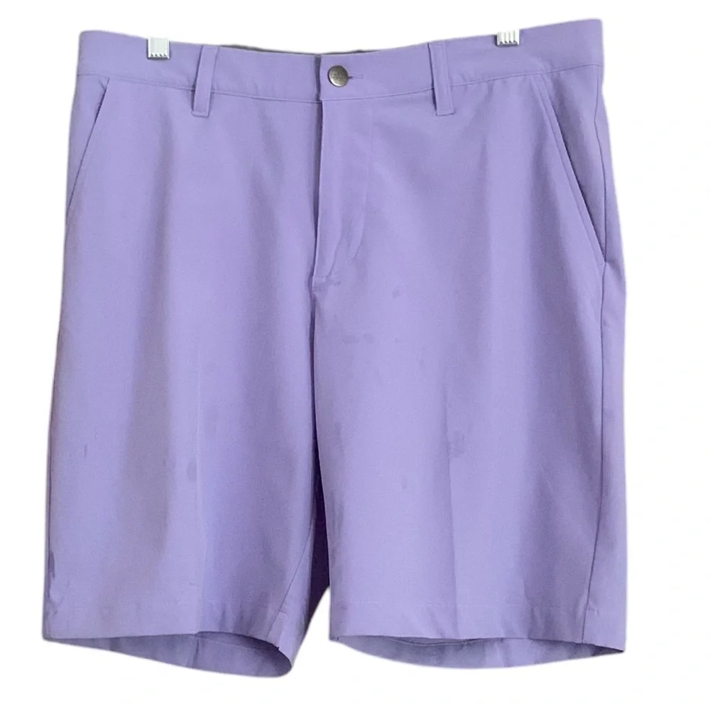 Adidas Men's Ultimate 365 Lavender Golf Grip Waist Performance Shorts Sz 32